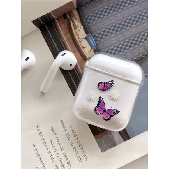 SHEIN Accessories - Purple Butterflies AirPods Case 🦋